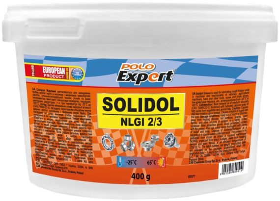 Мастило універсальне Polo Expert Солідол 0,4кг банка пл