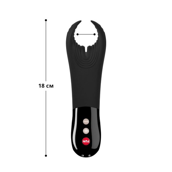 Вібратор для пеніса Fun Factory MANTA black, підходить для парних ігор sexstyle | Зображення 1