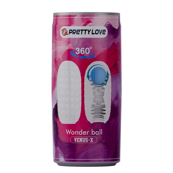 Мастурбатор Pretty Love - Wonder ball VENUS-X, BM-00900T89-3Q Sex Aura | Зображення 9