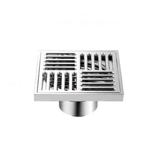 Душовий трап Gappo 100х100 мм, хром G81051