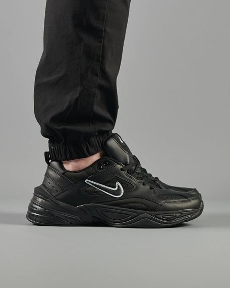 Чоловічі кросівки M2K Tekno All Black White весна / літо / осінь | Зображення 4