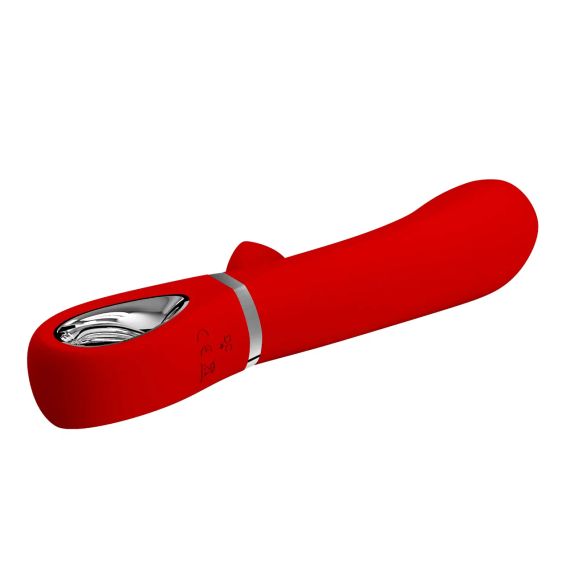 Вібратор з м'якою головкою і кліторальной стимуляцією Pretty Love - Thomas USB, BI-014621-2 Sex Aura | Зображення 6