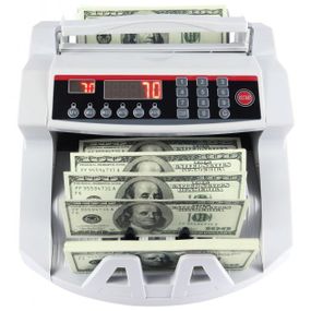 Рахункова машинка для грошей + Детектор валют Bill Counter 2108 UV · Лічильник купюр · Машинка для перерахунку грошей з детектором купюр
