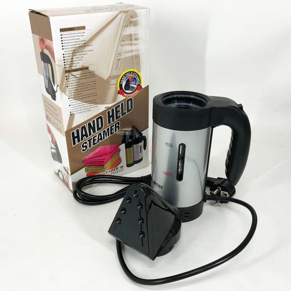 Маленький отпариватель для одежды UKC A6 Silver, Маленький отпариватель для NL-136 одежды дорожный | Зображення 4