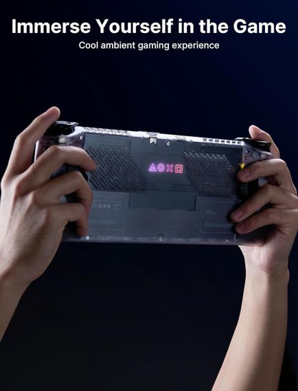 Прозрачная задняя панель JSAUX RGB для ASUS ROG Ally (2023), Clear Edition PC0110, аксессуары для корпуса сменный чехол | Зображення 6