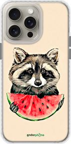 Чохол на iPhone 15 Pro Max Єнотик з кавуном "4605pc-3098-2448"