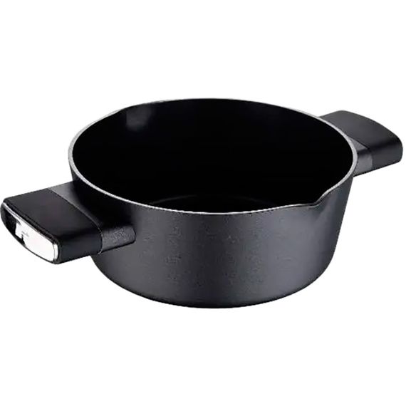 Каструля з кришкою Bergner Ion plus BG-35911-BK 24 см 3.5 л чорна | Зображення 4