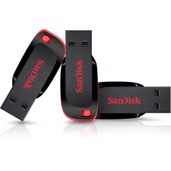 Накопитель SanDisk 32GB USB Cruzer Blade (SDCZ50-032G-B35) | Зображення 3