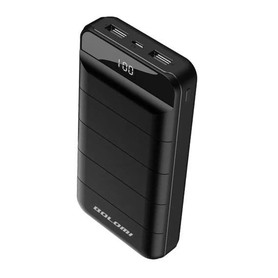 Повербанк Power Bank 30000mAh BOLOMI BLM-S30 зовнішній акумулятор портативна зарядка для телефона