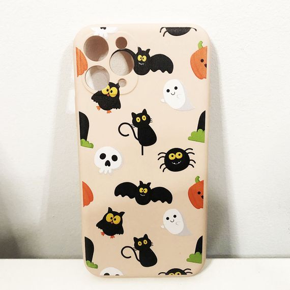 Чехол для Apple Iphone 11 Pro хэллоуин. BX-720 Цвет: бежевый