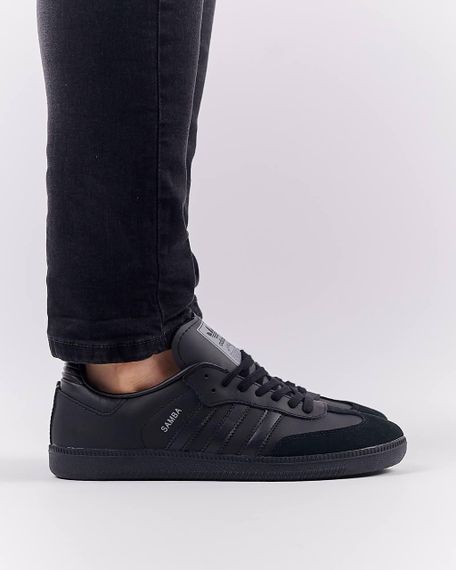 Чоловічі кросівки Samba All Black , В'єтнам | Зображення 8
