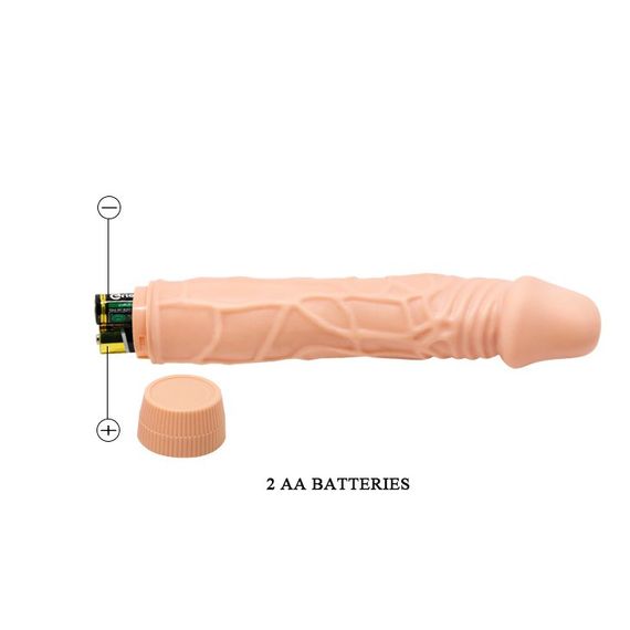 Вібратор - Barbara Bob Vibrator 8,8" Flesh Sex Aura | Зображення 5