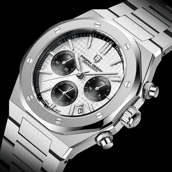 Чоловічий годинник Pagani Design PD-1707 Silver-Silver | Зображення 2