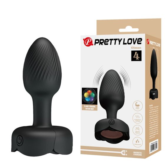 Анальный стимулятор с вибрацией PRETTY LOVE - Olman 4, BI-040184 sexstyle