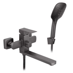 Змішувач для ванни Kroner KRP Edelstahl Kubus - PVD070
