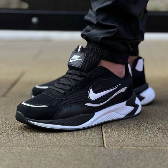 Кросівки демісезонні Nike колір: чорний ,білий | Зображення 4