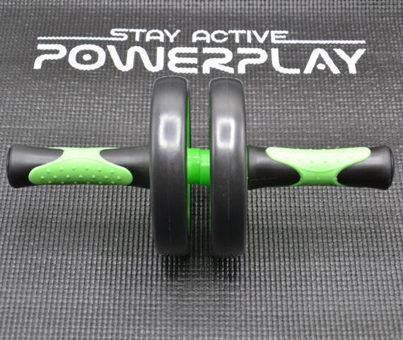 Колесо для пресса двойное Паверплей 4327 Dual-Core Ab Wheel Черно-красное | Зображення 5