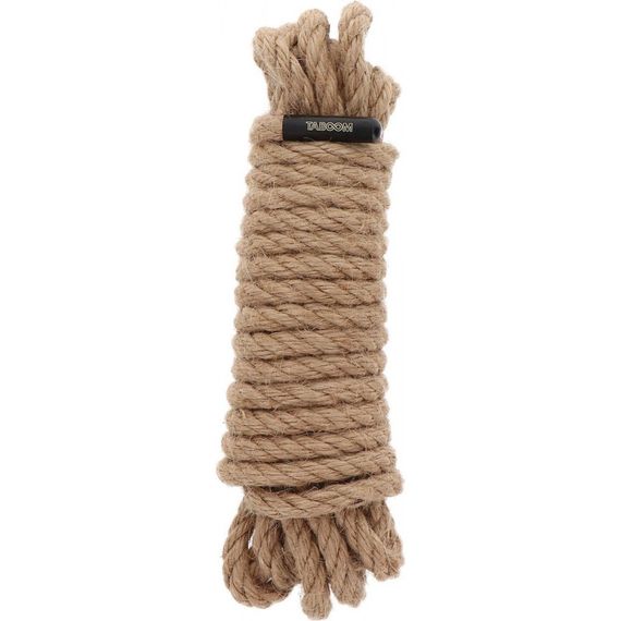Бандажна мотузка Taboom Вondage Ropes бежева, 5 м Sex Aura | Зображення 3