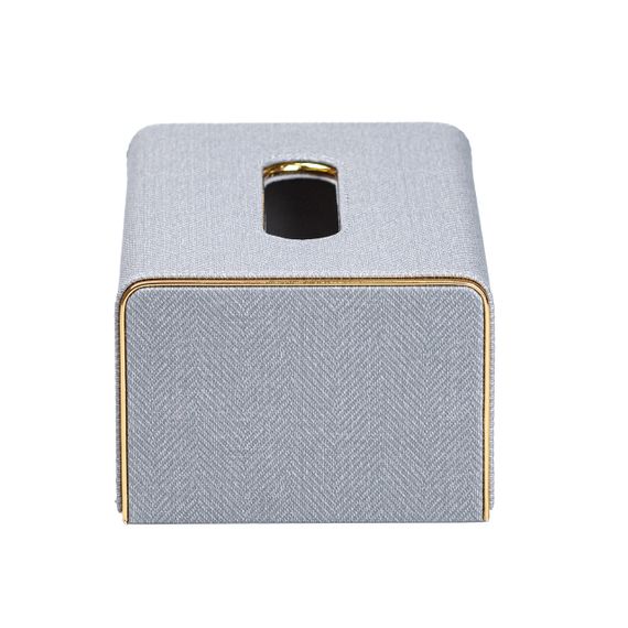 Серветниця горизонтальна 21х13х9 см для серветок на стіл Сірий HP-3-118G | Зображення 3