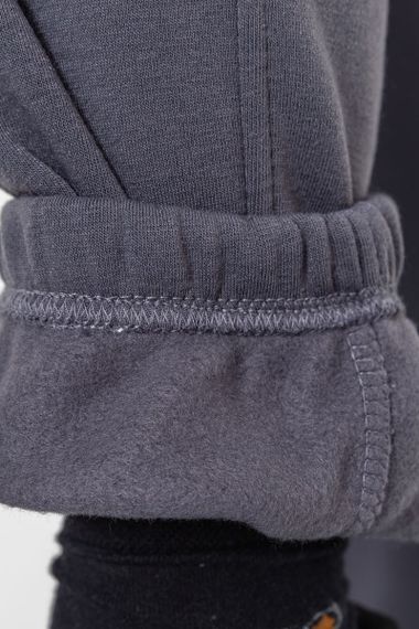 Спорт штани чоловічі карго на флісі, колір темно-сірий, 241R0651 | Зображення 5