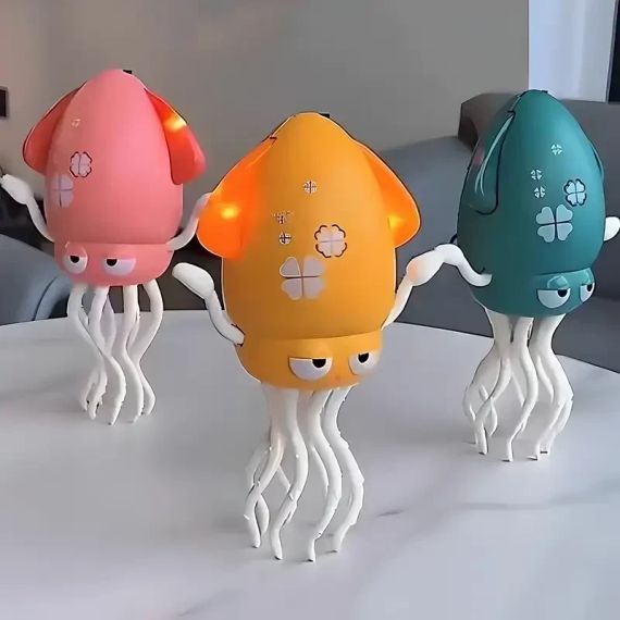 Музичний восьминіг інтерактивна іграшка Tummy Time Octopus Танцюючий Восьминіг | Зображення 4