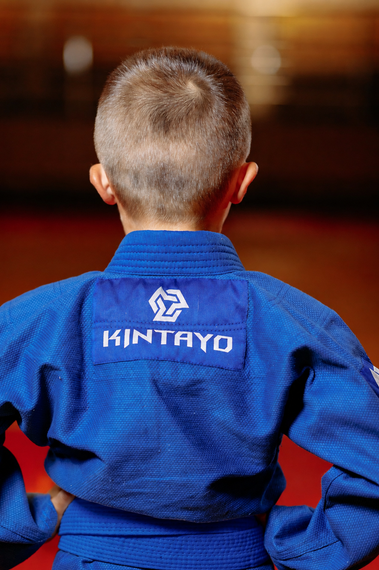 Кімоно для грепплінгу синє, TM "Kintayo", 120 зріст, щільність 350 гр/м.кв. | Зображення 5