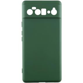 Чохол TPU GETMAN Liquid Silk Full Camera для Motorola Edge 60 Fusion Зелений / Dark green