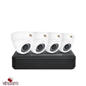 Комплект видеонаблюдения Partizan AHD-45 4xCAM  1xDVR