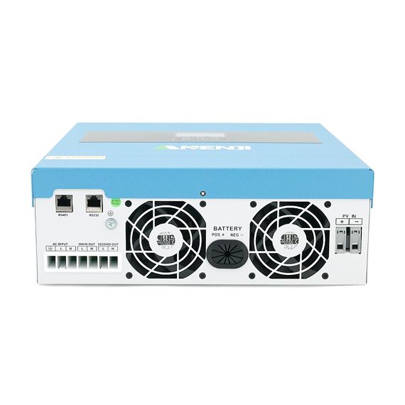 Гібридний інвертор ANENJI ANJ-4000W-24V WIFI, 4200W, 24V, charge 80A(max), 170-280V, МРРТ60-500VDC, RS485. RS232, WiFi, | Зображення 2