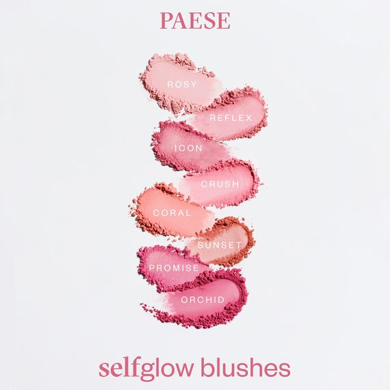 Рум'яна з глянцево-сатиновим фінішем Paese Selfglow Satin-Illuminating - 06 Sunset (3 g) | Зображення 4