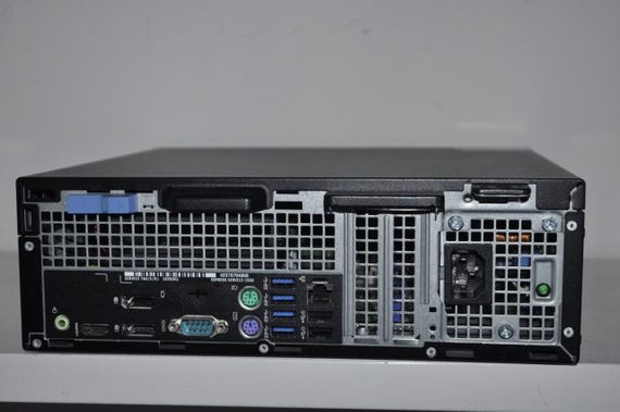 Компьютер Dell OptiPlex 5050 SFF / Intel Core i5-7500T (4 ядра по 2.7 - 3.3 GHz) / 8 GB DDR4 / 120 GB SSD / Intel HD Graphics 530 / DVD-ROM б/у + Подарок Кабель питания | Зображення 6