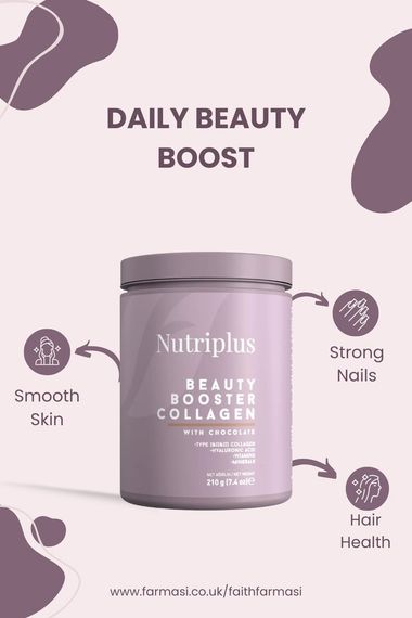 Набір вітамінів для краси та здоров'я волосся нігтів шкіри Farmasi Nutriplus | HSN формула краси +Beauty Collagen + Вітамін С | Зображення 3