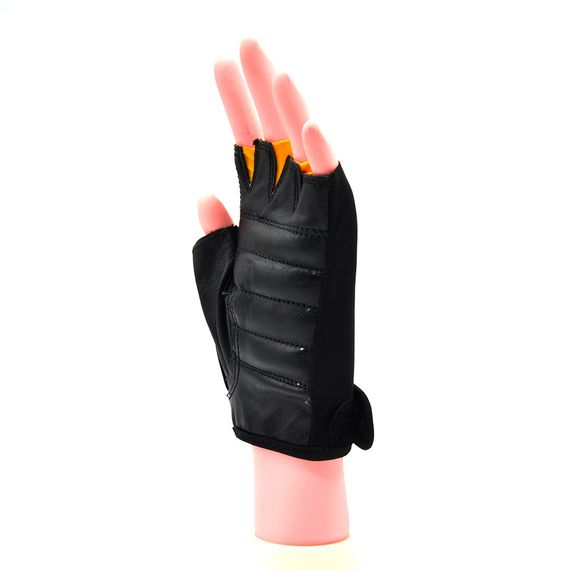 Рукавички для фітнесу MadMax MFG-251 Rainbow Orange L | Зображення 3