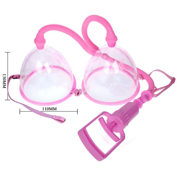 Вакуумна помпа для грудей - Breast Pump Enlarge With Twin Cups | Зображення 4