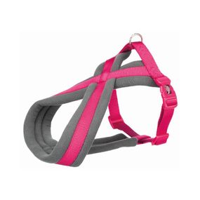 Шлея-вісімка Trixie для собак Premium туристична нейлон фуксія розмір XS-S 30-55 см/15 мм