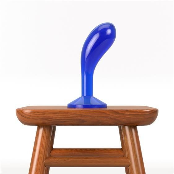 Анальна пробка - Flawless Clear Prostate Plug 6" Blue | Зображення 3