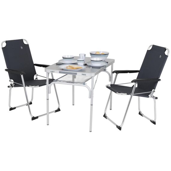 Стіл Bo-Camp Premium 90x60 cm Grey (1404402) | Зображення 5