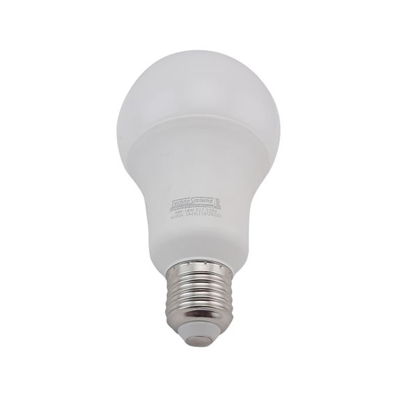 Лампа светодиодная LED Bulb-A60-20W-E27-220V-6500K-1800L SILVER Ny95000613 | Зображення 3