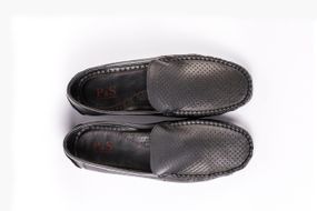 Мокасини Prime Shoes чорні 39 40 41 43 45 розмір