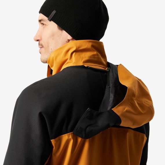 Куртка лижна чоловіча 500 коричнева/чорна - 2XL. | Зображення 5