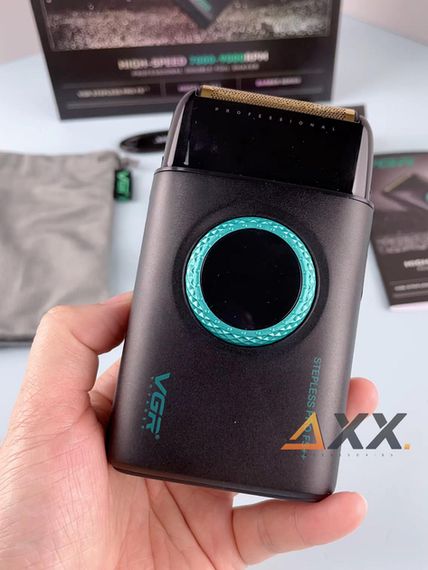 Комплект для стрижки та гоління VGR 2 в 1 V-977-377 Black, акумуляторна машинка з потужністю 7000-9000 RPM, LED-дисплей (45987-_2140) | Зображення 8