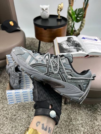 Чоловічі кросівки ASICS Gel-Kahana TR V2 Reflective Dark Grey , В'єтнам 42 26.5 | Зображення 8