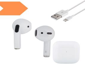 Бездротові Bluetooth навушники в кейсі XPRO BW02 TWS Білі D001 (38922-01_494)