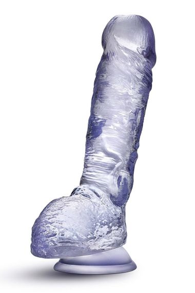Фалоімітатор на присосці прозорий 23 см sexstyle | Зображення 2