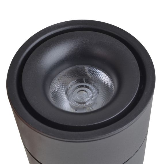 Светильник трековый поворотный LED KW-229/12W NW BK | Зображення 4
