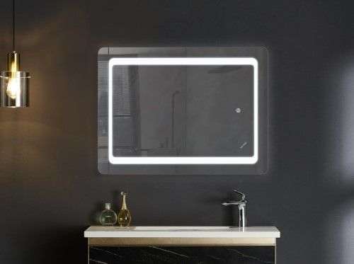 Дзеркало Mixxus TWEE MR09-50x80-REVERSE з LED Touch, Anti-fog, димером, регулюванням яскравості (MI6930) | Зображення 2