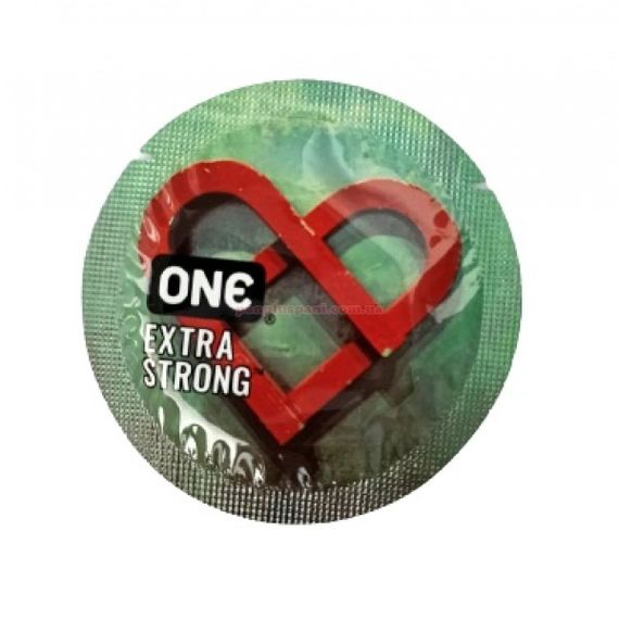 Набір презервативів One Extra Strong із потовщеними стінками (ціна за 5 шт.) sexstyle