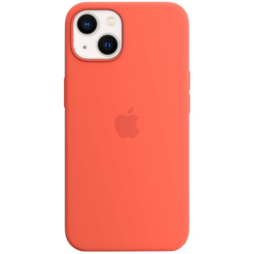 Apple MagSafe Silicone Case для iPhone 13 Nectarine
