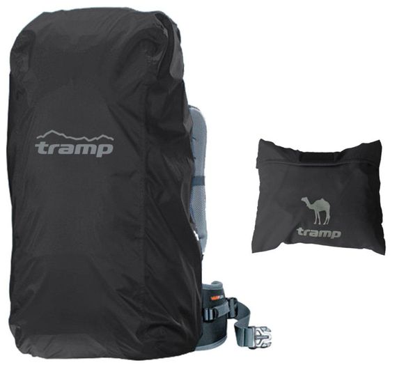 Чохол на рюкзак Tramp чорний 70-100 л. L UTRP-019-black