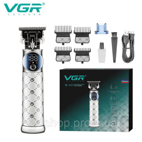 Набір машинок для стрижки VGR V-942, Машинка для стрижки хороша Електрична машинка потужна FA-24